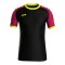 JAKO Iconic Trikot Kids Schwarz Pink Gelb F805 - schwarz
