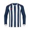 JAKO Inter Trikot Langarm Kids Blau Weiss Rot F935 - blau