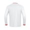 JAKO Inter Trikot langarm Kids Weiss Rot F011 - weiss