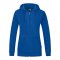 JAKO Organic Kapuzenjacke Damen Blau F400 - blau