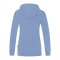 JAKO Organic Kapuzenjacke Damen Blau F460 - blau