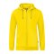 JAKO Organic Kapuzenjacke Gelb F300 - gelb