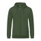 JAKO Organic Kapuzenjacke Grün F240 - gruen