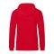JAKO Organic Kapuzenjacke Rot F100 - rot