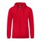 JAKO Organic Kapuzenjacke Rot F100 - rot