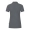 JAKO Organic Poloshirt Stretch Damen Grau F840 - grau
