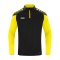 JAKO Performance HalfZip Sweatshirt Kids F808 - schwarz