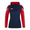 JAKO Performance Hoody Damen Blau Rot F909 - blau