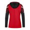 JAKO Performance Hoody Damen Rot Schwarz F101 - rot