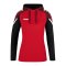 JAKO Performance Hoody Damen Rot Schwarz F101 - rot