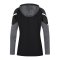 JAKO Performance Hoody Damen Schwarz Grau F804 - schwarz