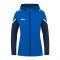 JAKO Performance Kapuzenjacke Damen Blau F403 - blau
