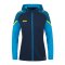 JAKO Performance Kapuzenjacke Damen Blau F908 - blau