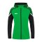 JAKO Performance Kapuzenjacke Damen Grün F221 - gruen
