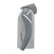 JAKO Performance Kapuzenjacke Grau F845 - grau