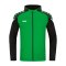JAKO Performance Kapuzenjacke Grün F221 - gruen