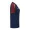 JAKO Performance T-Shirt Damen Dunkelblau Rot F909 - blau