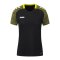 JAKO Performance T-Shirt Damen Schwarz Gelb F808 - schwarz