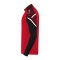 JAKO Performance Ziptop Kids Rot Schwarz F101 - rot