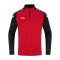 JAKO Performance Ziptop Rot Schwarz F101 - rot