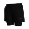 JAKO Power 2in1 Short Damen Schwarz F800 - schwarz