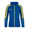 JAKO Power Kapuzenjacke Damen Blau Gelb F404 - blau