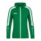 JAKO Power Kapuzenjacke Damen Grün Weiss F200 - gruen