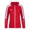 JAKO Power Kapuzenjacke Damen Rot Weiss F100 - rot