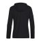 JAKO Power Kapuzenjacke Damen Schwarz Weiss F800 - schwarz