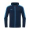 JAKO Power Kapuzenjacke Kids Blau F910 - blau
