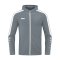 JAKO Power Kapuzenjacke Kids Grau F840 - grau