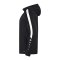 JAKO Power Kapuzenjacke Kids Schwarz Weiss F800 - schwarz