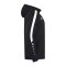 JAKO Power Kapuzenjacke Kids Schwarz Weiss F800 - schwarz