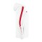 JAKO Power Kapuzenjacke Kids Weiss Rot F004 - weiss