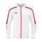 JAKO Power Kapuzenjacke Kids Weiss Rot F004 - weiss