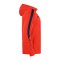 JAKO Power Kapuzenjacke Orange Blau F375 - orange