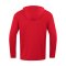 JAKO Power Kapuzenjacke Rot Weiss F100 - rot
