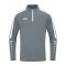 JAKO Power Sweatshirt Grau Weiss F840 - grau