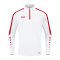 JAKO Power Sweatshirt Kids Weiss Rot F004 - weiss