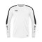JAKO Power Sweatshirt Kids Weiss Schwarz F000 - weiss