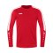 JAKO Power Sweatshirt Rot Weiss F100 - rot