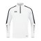 JAKO Power Sweatshirt Weiss Schwarz F000 - weiss