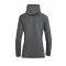 JAKO Premium Basic Kapuzenjacke Damen Grau F21 - grau