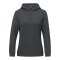 JAKO Pro Casual Hoody Damen Grau F855 - grau