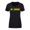 JAKO Promo T-Shirt Damen Schwarz Gelb F505 - schwarz