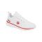 JAKO Team Mesh Sneaker Weiss Rot F004 - weiss