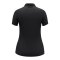 JAKO Uni Polo Damen Schwarz F800 - schwarz