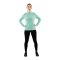 JAKO ZipTop Light Flow Sweatshirt Damen Grün F251 - gruen