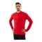 JAKO ZipTop Light Flow Sweatshirt Rot F100 - rot