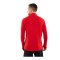 JAKO ZipTop Light Flow Sweatshirt Rot F100 - rot